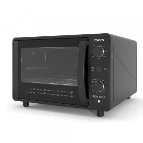 Horno Eléctrico Tokyo Pop Time 1700 W - Negro 45L