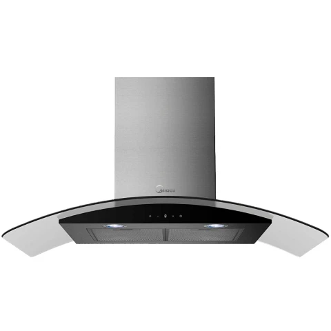 Campana con Vidrio Midea 90V33 90cm - Inox