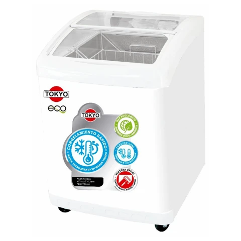 Congelador Tokyo 132L Horizontal 1 Puerta Frio Humedo
