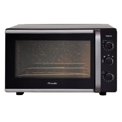 Horno Mueller Sapore 44 Litros Negro