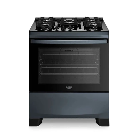 Cocina Dako Supreme 5 Hornallas - Titanio