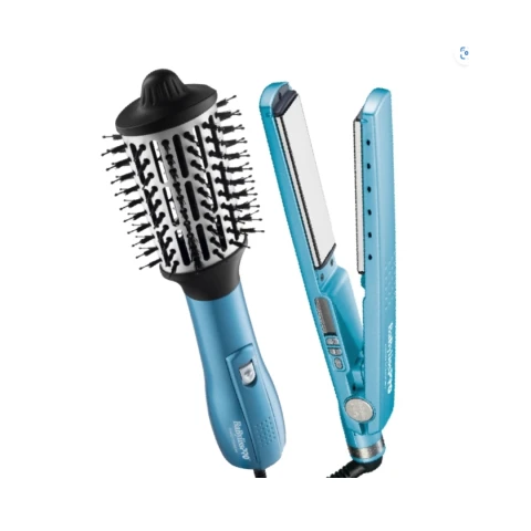 Combo Planchita Babylisspro Pl4091 Cepillo Secador Babylisspro