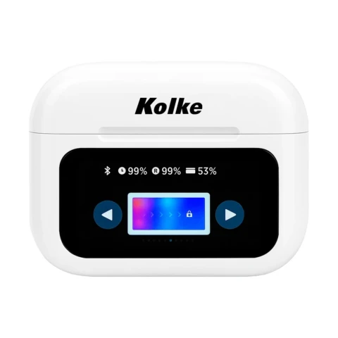 Auricular Kolke Lcd Anc Enc Kab 719 Blanco