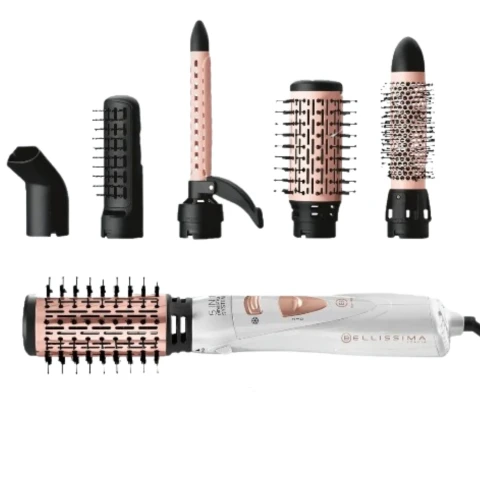 Cepillo De Aire Modelador Y Secador 5 En 1 Bellissima Gh18 1100
