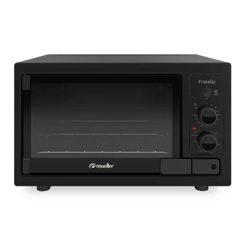 Horno Electrico Mueller Fratello 44 Litros Negro