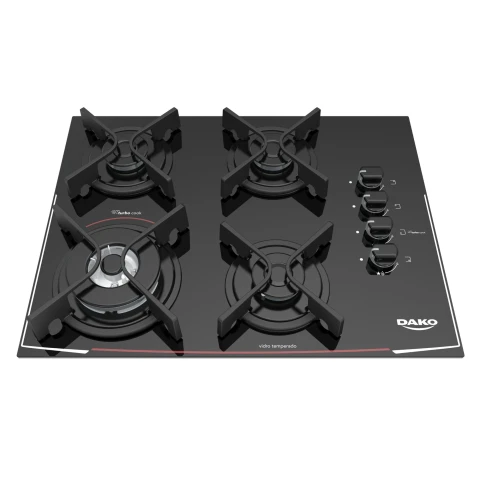 Anafe Dako 4H Glass A Gas 1630