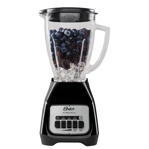 Licuadora Oster 1 5 Litros Jarra De Vidrio Negro