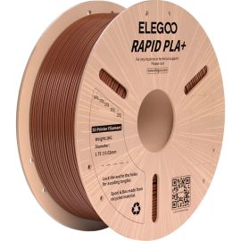 Filamento para Impresora 3D Elegoo Rapid PLA+ 1.75 mm - Brown 1kg