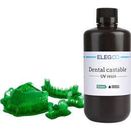 Resina para Impresora 3D Elegoo Dental Casteable UV - Green 1kg