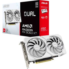 Placa de Video Asus Dual Radeon RX 9060 XT 16 GB GDDR6 - Blanco