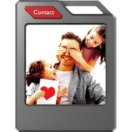 Llavero Localizador Phototag E Ink Bluetooth Tracket Tag - Negro