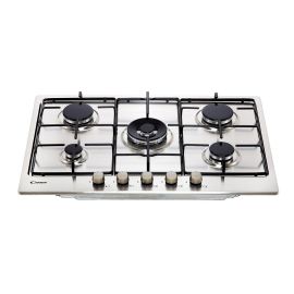 Anafe a Gas Candy Cooktop 5 Hornallas - Inoxidable