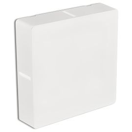 Aplique LED Clean Cuadrado Cross 6W 3000K - Blanco