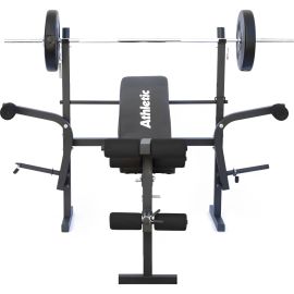Banco de Pesas para Brazo Athletic ATHW011 Multiejercicio - Negro