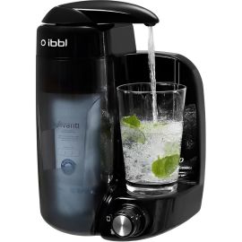 Bebedero Purificador de Mesa Pared IBBL Natu Mio - Negro