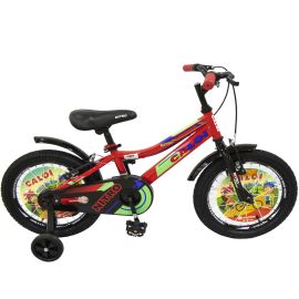 Bicicleta Infantil Caloi Nitro Aro 16" - Rojo