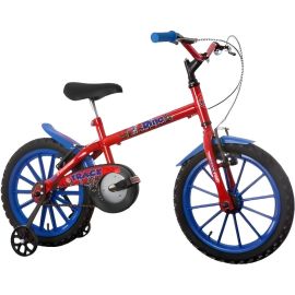 Bicicleta Infantil Track Bike Aro 16" - Rojo/Azul