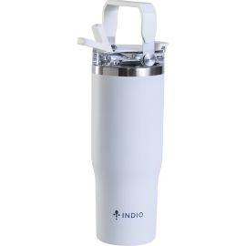 Botella Térmica Indio Viajero Light Flip - Blanco 900mL