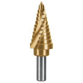 Broca escalonada Truper 11 escalones 1/4" - 7/8" - Titanio