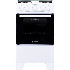 Cocina a Gas Atlas Coliseum Plus 4 Hornallas - Blanco