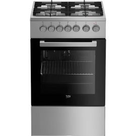 Cocina a Gas Beko FSE52130DX 4 Hornallas - Inoxidable