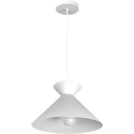 Colgante Blumenau Guto 1L E27 - Blanco 30 cm
