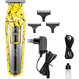 Cortador de Pelo Wmark Trimmer C24-HC011 Recargable - Amarillo