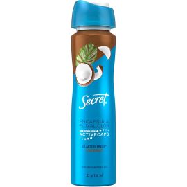 Desodorante Spray Secret 3X Active Fresh Coconut - Femenino 150mL