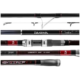 Caña de Pescar Daiwa Liberty Surf LST-S420 para Molinte 100-225gr - 4.2 metros
