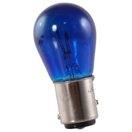 Foco Shining Blick Común 12V 21/5W BAY15D Azul