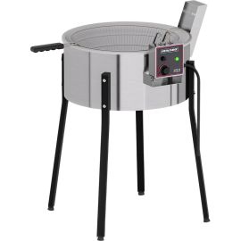 Freidora Eléctrica Metalcubas 5500 W 220v - Inox 15L