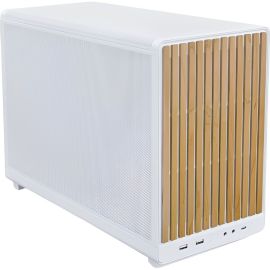 Gabinete Lian Li A3-mATX Edición Madera - Blanco