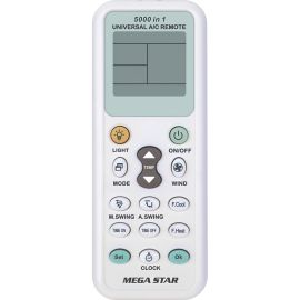 Control Remoto Universal MegaStar RC01 para Aire Acondicionado - Blanco