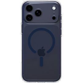 Estuche Protector Spigen Ultra Hybrid Magfit para iPhone 17 Pro Max - Clear Deep Blue (ACS10953)