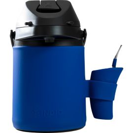 Kit de Tereré Indio Skin Acero Inoxidable - Azul 2.5L