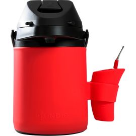 Kit de Tereré Indio Skin Acero Inoxidable - Rojo 2.5L