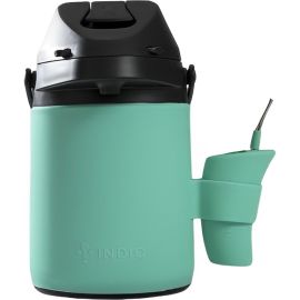 Kit de Tereré Indio Skin Acero Inoxidable - Verde Claro 2.5L