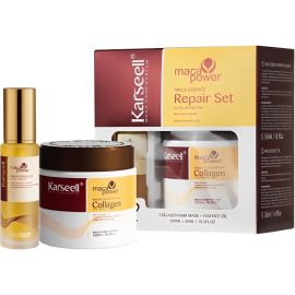 Kit Karseell Maca Power Máscara Capilar 500mL + Aceite Capilar 50mL