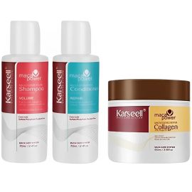 Kit Karseell Shampoo 70mL + Acondicionador 70mL + Mascarilla Capilar 100mL