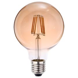 Lámpara de Filamento LED VCE Vintage 6W E27 2200K G95
