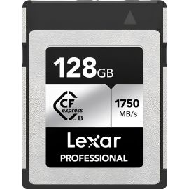 Memoria CFexpress Lexar Professional Tipo B Silver 1750 MB/s-1300 MB/s 128 GB (LCXEXSL128G-RNENG)