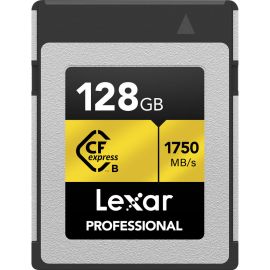 Memoria CFexpress Tipo B Lexar Professional Gold Series 1750-1000 MB/s 128 GB (LCXEXPR128G-RNENG)