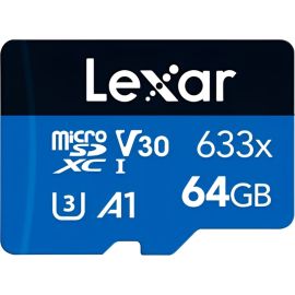 Memoria Micro SD 4.0 Lexar High-Performance 633x 100-45 MB/s C10 64 GB (LMS0633064G-BNNNG)