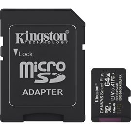 Memoria Micro SD Kingston Canvas Select Plus 100 MB/S C10 64 GB - (SDCS3/64GB)