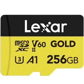 Memoria Micro SD Lexar Professional Gold 280-180 MB/s C10 U3 256 GB (LMSGOLD256G-BNNNG)