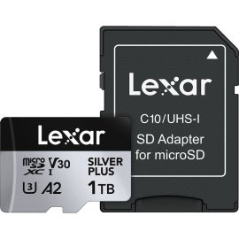 Memoria Micro SD Lexar Professional Silver Plus 205-150 MB/s C10 1 TB (LMSSIPL001T-BNANG)