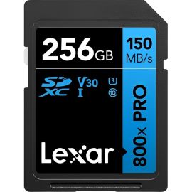 Memoria SD Lexar 800x PRO Blue High-Performance 150 MB/s C10 256 GB (LSD0800P256G-BNNNG)