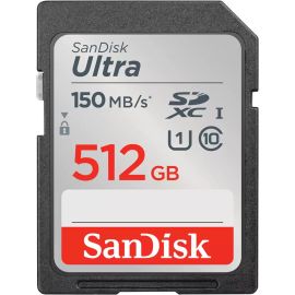 Memoria SD SanDisk Ultra 150 MB/s C10 U1 512 GB (SDSDUNC-512G-GN6IN)
