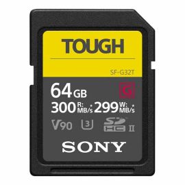 Memoria SD SDXC Sony TOUGH Serie SF-G 300 MB/S U3 64 GB