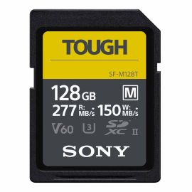 Memoria SD SDXC Sony TOUGH Serie SF-M 277/150 MB/S U3 128 GB